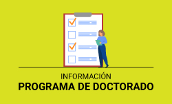 Información sobre el programa de doctorado