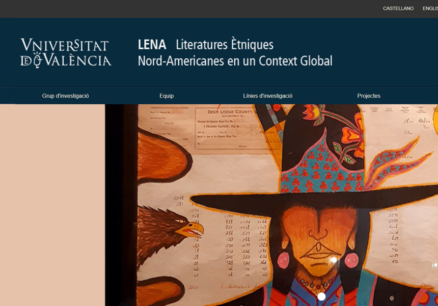 Home del web de LENA