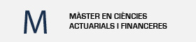 Enlace al Máster en Ciencias Actuariales y Financieras