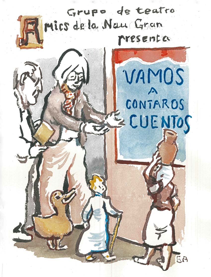 Vamos a contaros cuentos. Teatre a La Nau. 09/10/11-juny-2020. 19.00 h