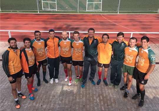 Equip masculí de rugbi.