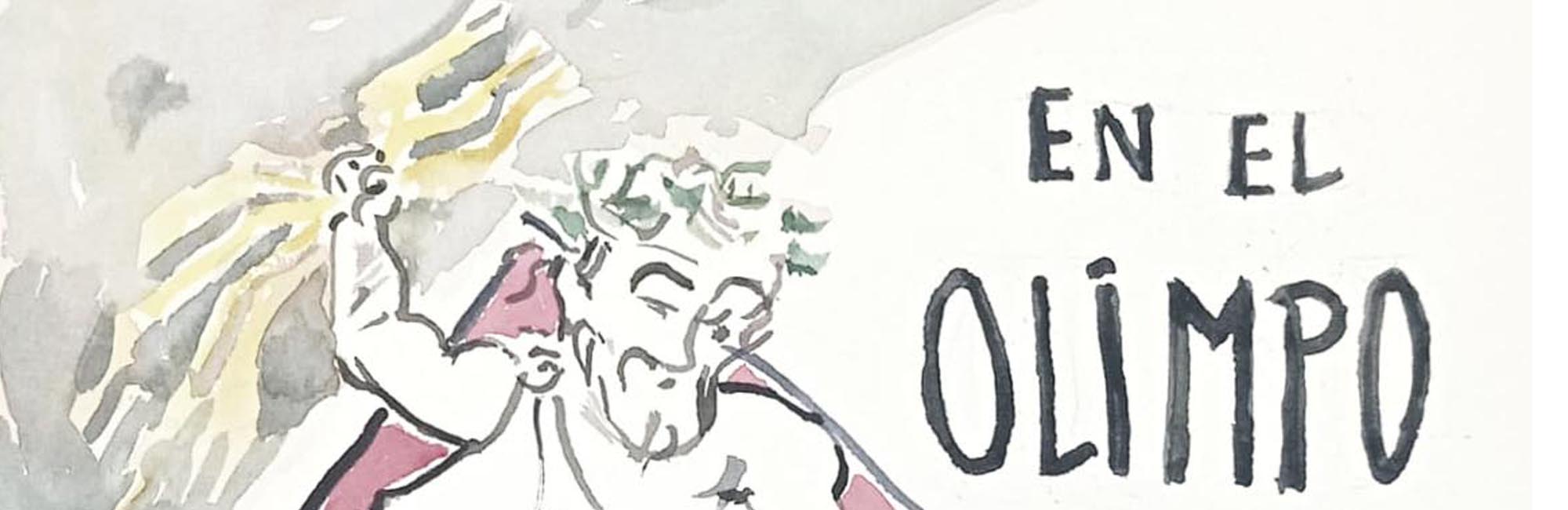 Dibuix de Zeus. 
