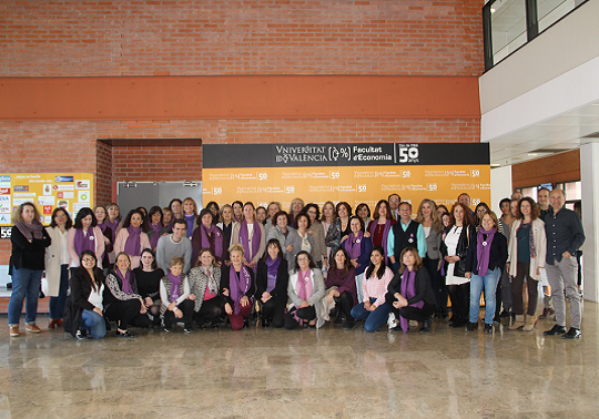 Celebració del Dia Internacional de la Dona a la Facultat d'Economia