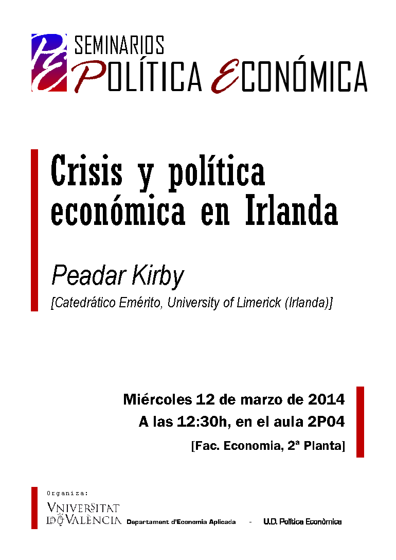 Cartel del seminario
