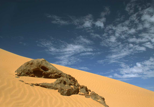 Paisaje del Sahara
