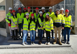 Visita d'alumnat de GIQ a la fabrica de CEMEX