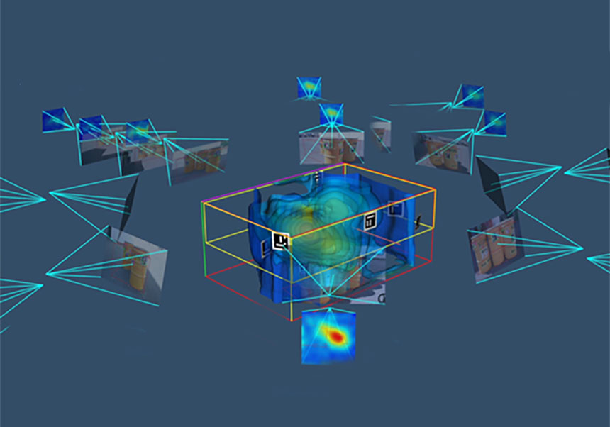 Dynamic tomography of containers with nuclear waste obtained with technology developed at IFIC