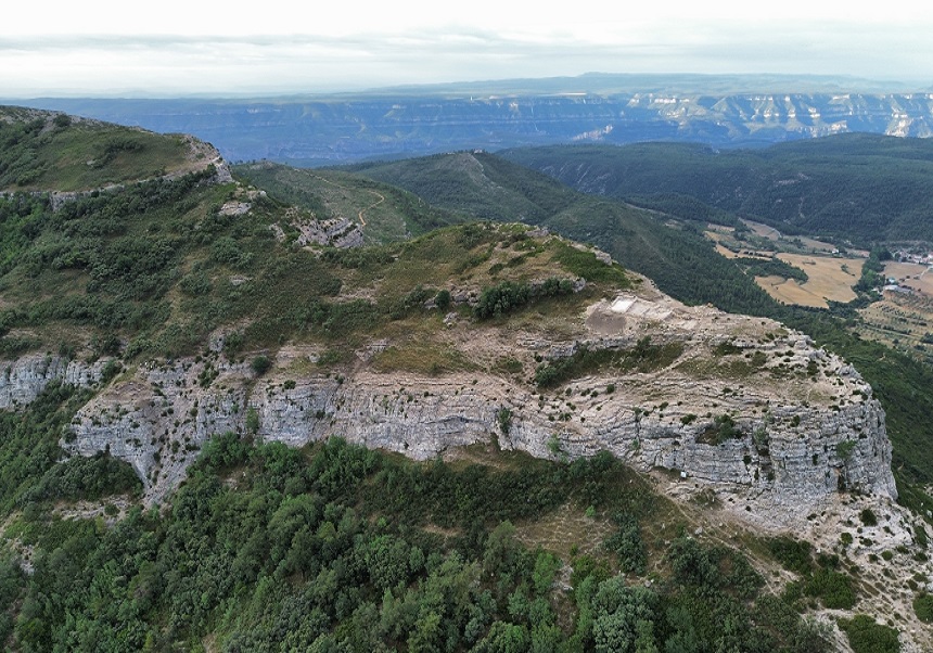 Panorámica del Pico de los Ajos