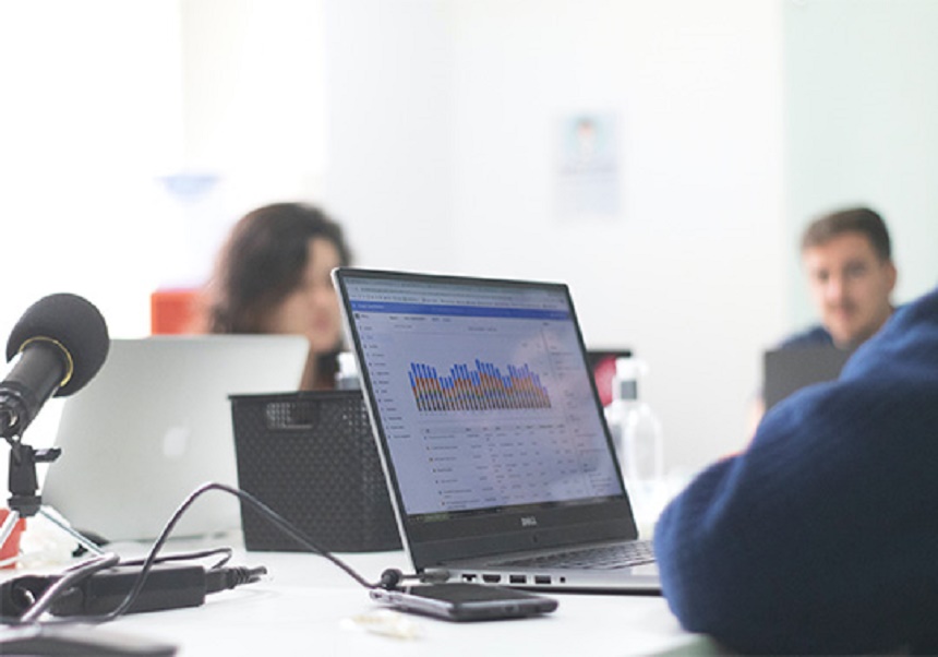 Webinario (imagen de archivo)