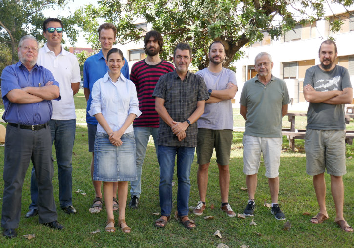 Part of virgo’s team at the University of Valencia