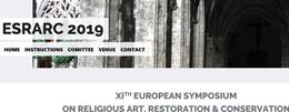 La Facultat de Geografia i Història de la Universitat de València - UV organitza l'European 11th European Symposium on Religious Art, Restoration & Conservation (ESRARC 2019), els dies 11, 12 i 13 d'abril