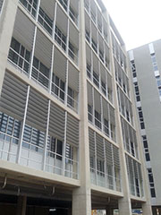 Detalle del edificio que alberga al I2SYSBIO