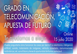 Jornada COITT Universitat. GRAU EN TELECOMUNICACIÓ, APOSTA DE FUTUR.