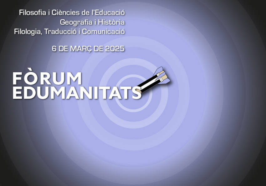 Imagen gráfica del Foro EDUMANIDADES 2025.
