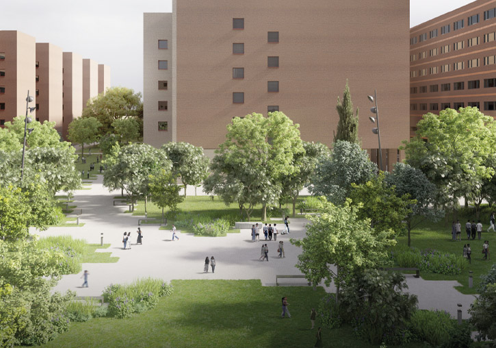 ‘Trencant en verd’,  el projecte de reforma del Campus de Tarongers més votat