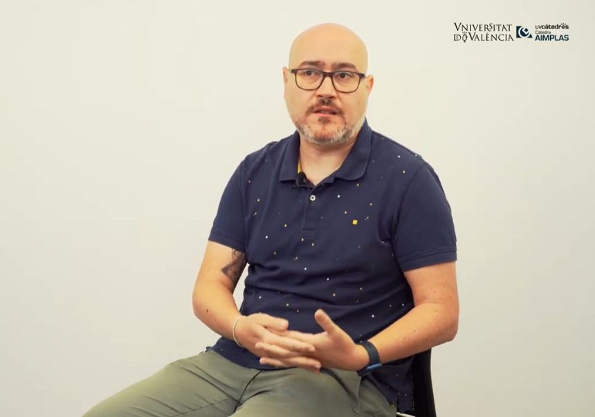 Juanfran Ferrer, responsable del Laboratorio de microplásticos en AIMPLAS.