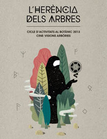 Cartell del cicle de cinema 'Visions arbòries'.