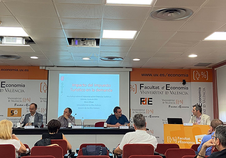 Imagen de las ponencias del workshop
