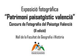 Inauguración Expocisión fotográfica “Patrimonio paisajístico valenciano”