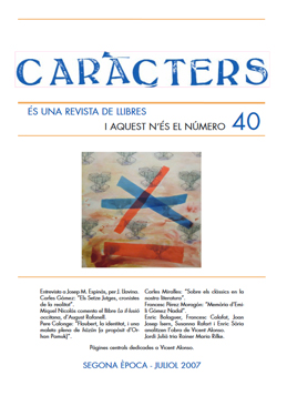  Caràcters 40