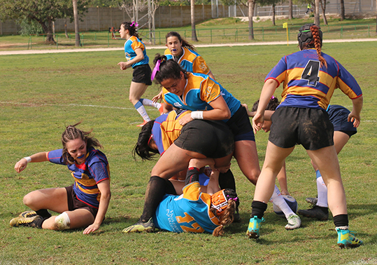 Equip de rugbi femení de la Universitat