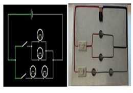 Circuito de resistencias en serie y paralelo