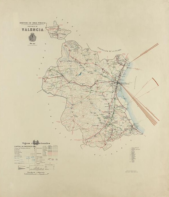 Map of Valencia