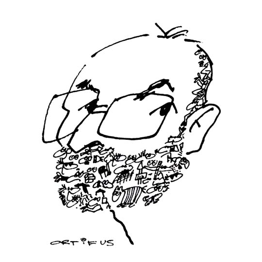 Caricature of Ortifus