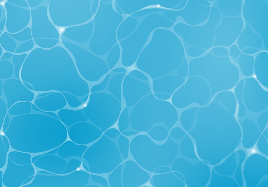 Ilustración con concepto de agua. Cubierta de la publicación del artículo con título: Stability of Superhydrophobicity and Structure of PVDF Membranes Treated by Vacuum Oxygen Plasma and Organofluorosilanisation