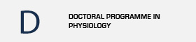 Doctoral Programme in Physiology