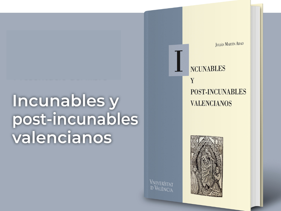 Portada del llibre Incunables i post-incunables valencians