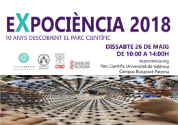 La ETSE-UV colabora y acoge EXPOCIÈNCIA 2018