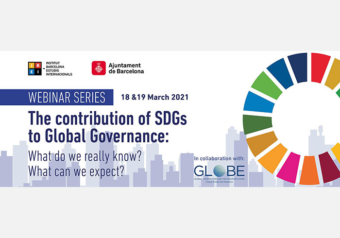 New webinar series on the contribution of SDGs to Global Governance: What do we really know? What can we expect?