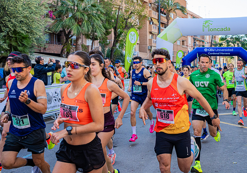 Photo of the begining of the race