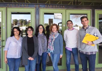 Lucía Hipólito, Teodoro Zornoza, Carmen Agustín, Alejandro Orrico, MªJosé Sánchez i Ana Polache.