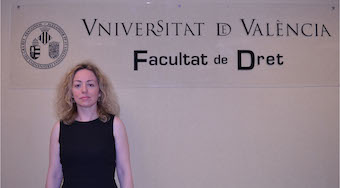 Vicenta Tasa Fuster, profesora de Derecho Constitucional en la Universitat de València