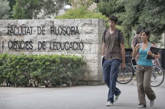 Facultat de Filosofia i Ciències de l'Educació.