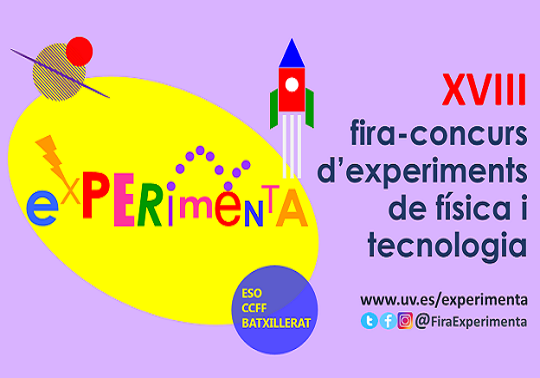 Imatge del esdeveniment:Logo de la XVIII Fira Experimenta