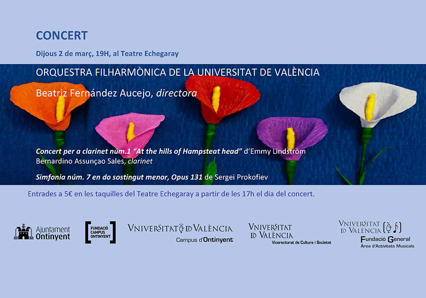 Concierto de Primavera de la Orquesta Filarmónica de la Universitat de València
