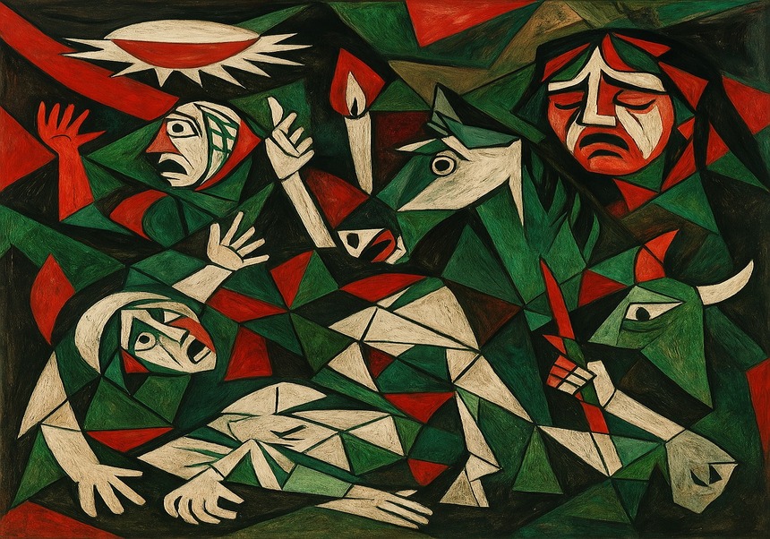 Image about Pain, chaos, resistance.