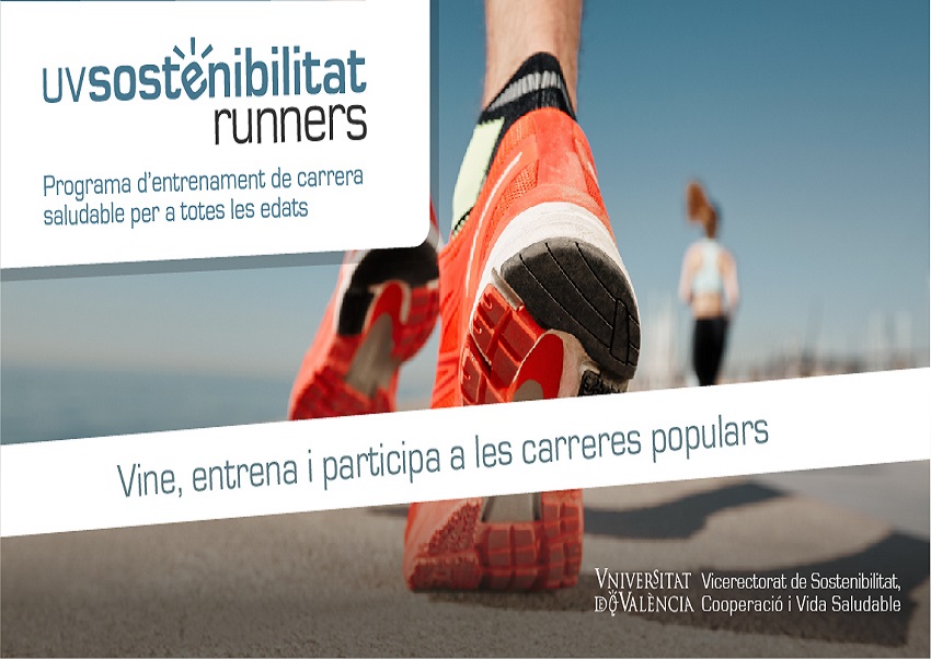 Cartell de Runners, Vine, entrena i participa a les carreres populars