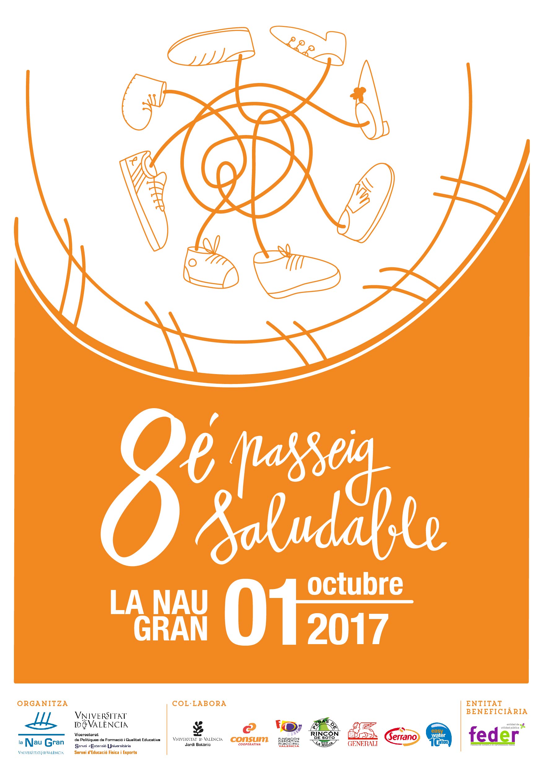 Cartell 8é Passeig Saludable