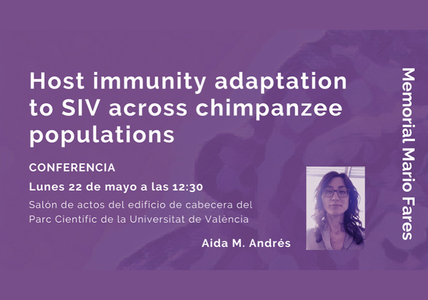Aida Andrés gives the lecture