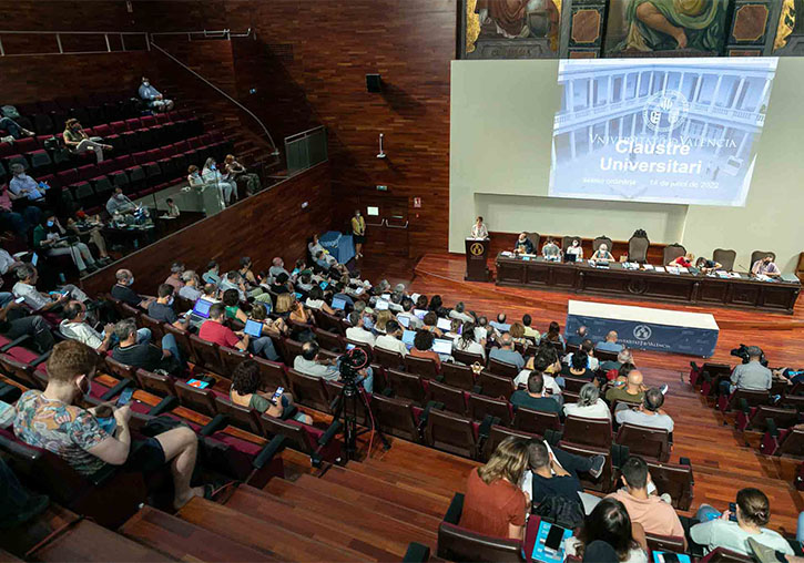 El Claustre aprova l’Informe de Gestió de 2021 i les Línies Generals Pressupostàries de 2023