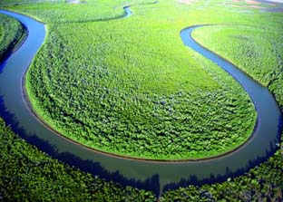 Una fotografía de la exposición ‘Madagascar en peligro. Paisajes naturales y humanos’.