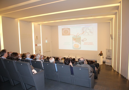 Público en una conferencia en Ontinyent