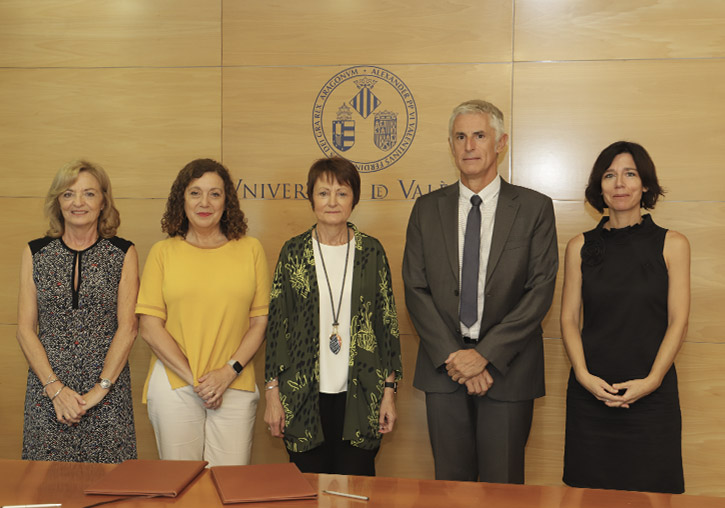 La Universitat de València i el col·legi Lycée Français de València signen un conveni de col·laboració