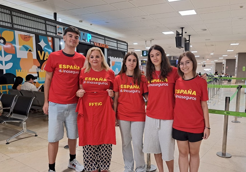 Spanish team.