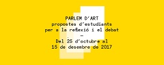 Cartel Parlem d'art