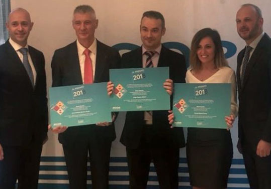 Winning team of SCOR Award